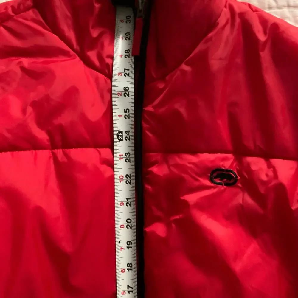 Ecko Unltd Red Puffer Coat Size XL rn0100852